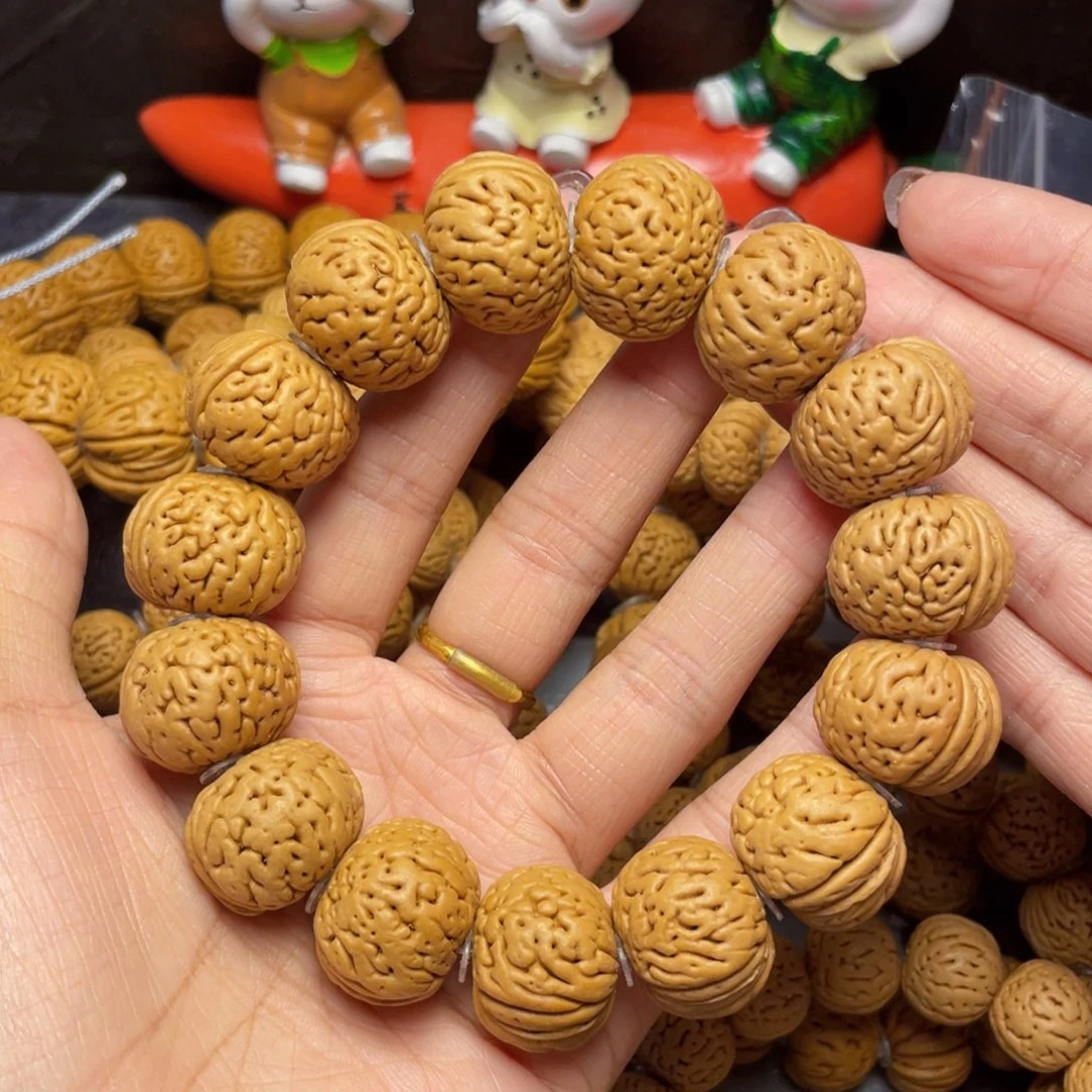 桃核手串鲁*21磨盘手串