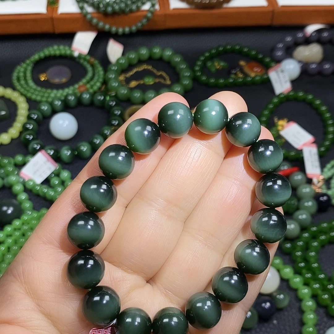 和田玉未镶嵌手串