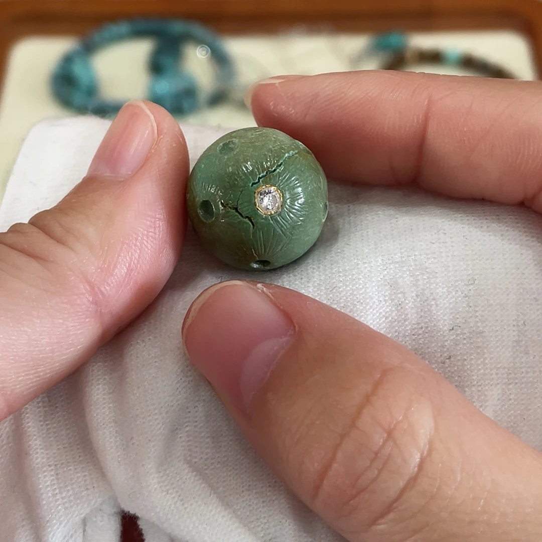 绿松石未镶嵌配饰