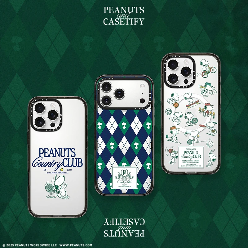 Peanuts x CASETiFY联名手机壳保护套防摔苹果iPhone16/17