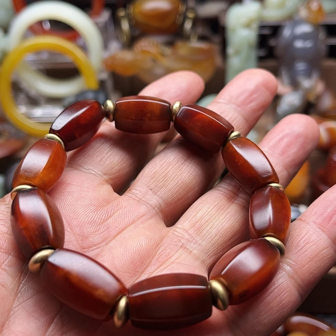 玛瑙/玉髓未镶嵌车挂