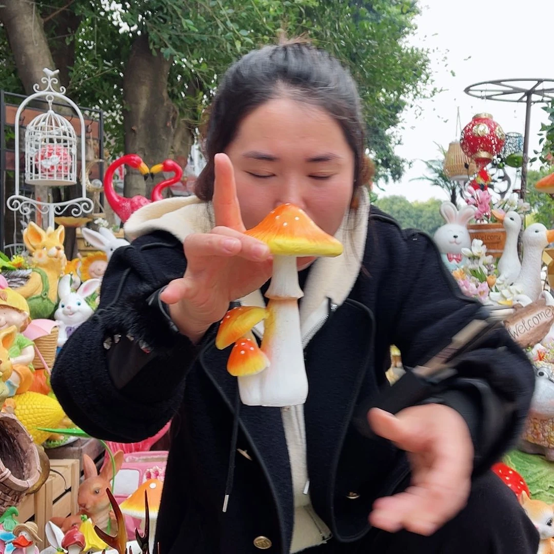 【闪购商品】无铅玻璃花园摆件&000&