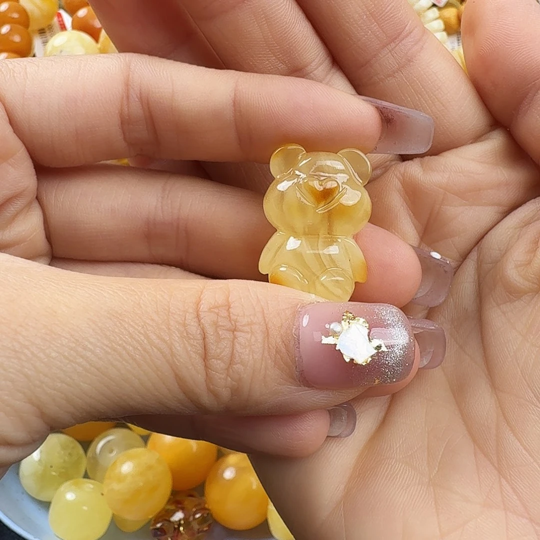 琥珀未镶嵌珠宝奇石