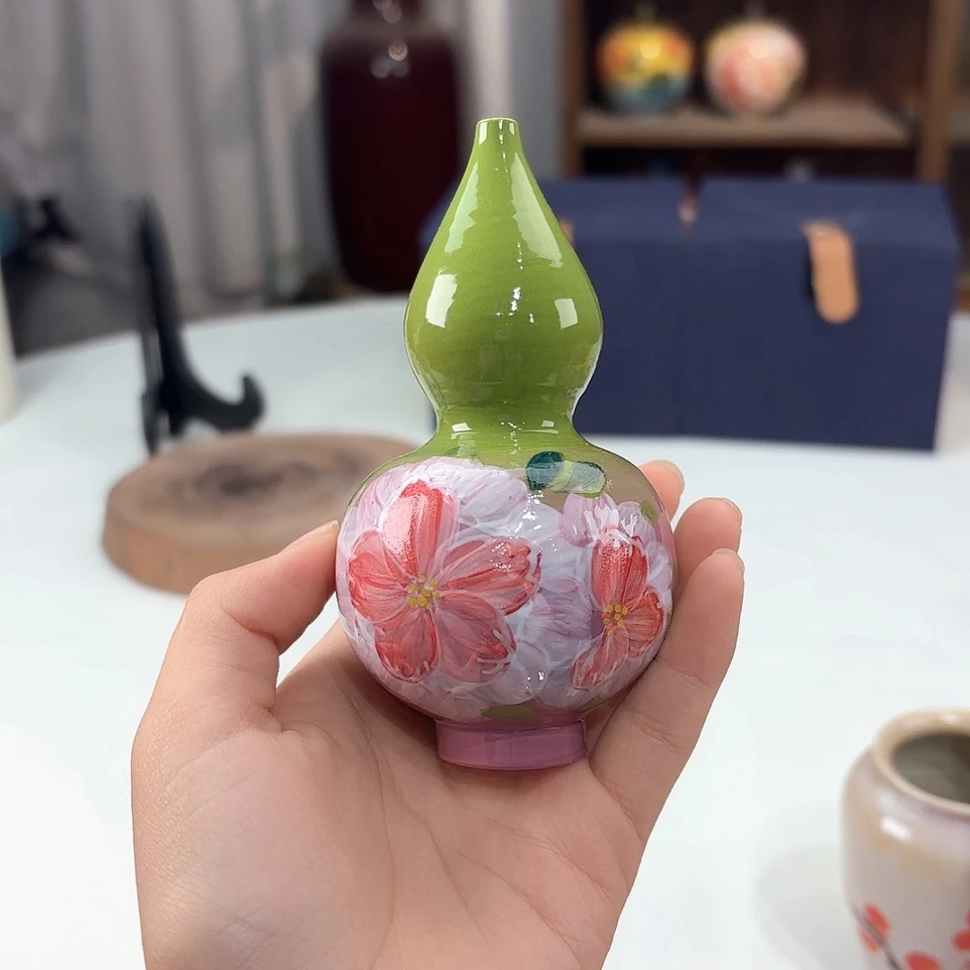 景德镇手绘高温釉下彩陶瓷茶具