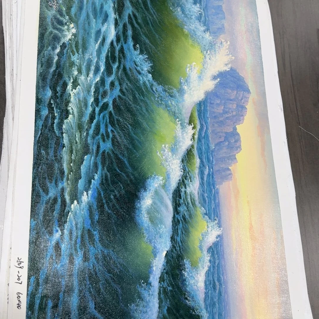 油画不知道为什么要这么