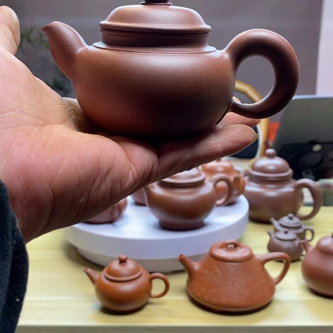 【闪购商品】紫泥茶壶一***麈报喜鸟容量200