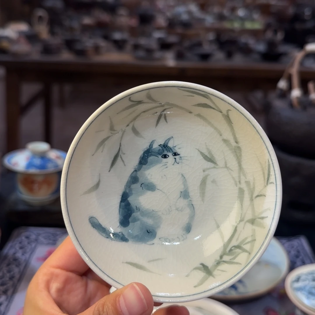 瓷片景德镇手作器皿同款发货