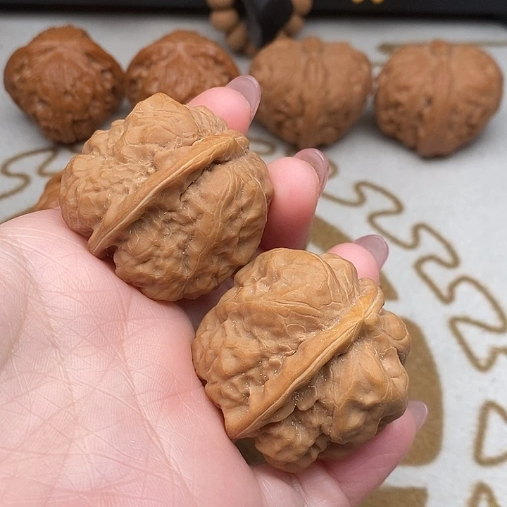 吊坠文玩核桃一帆风顺