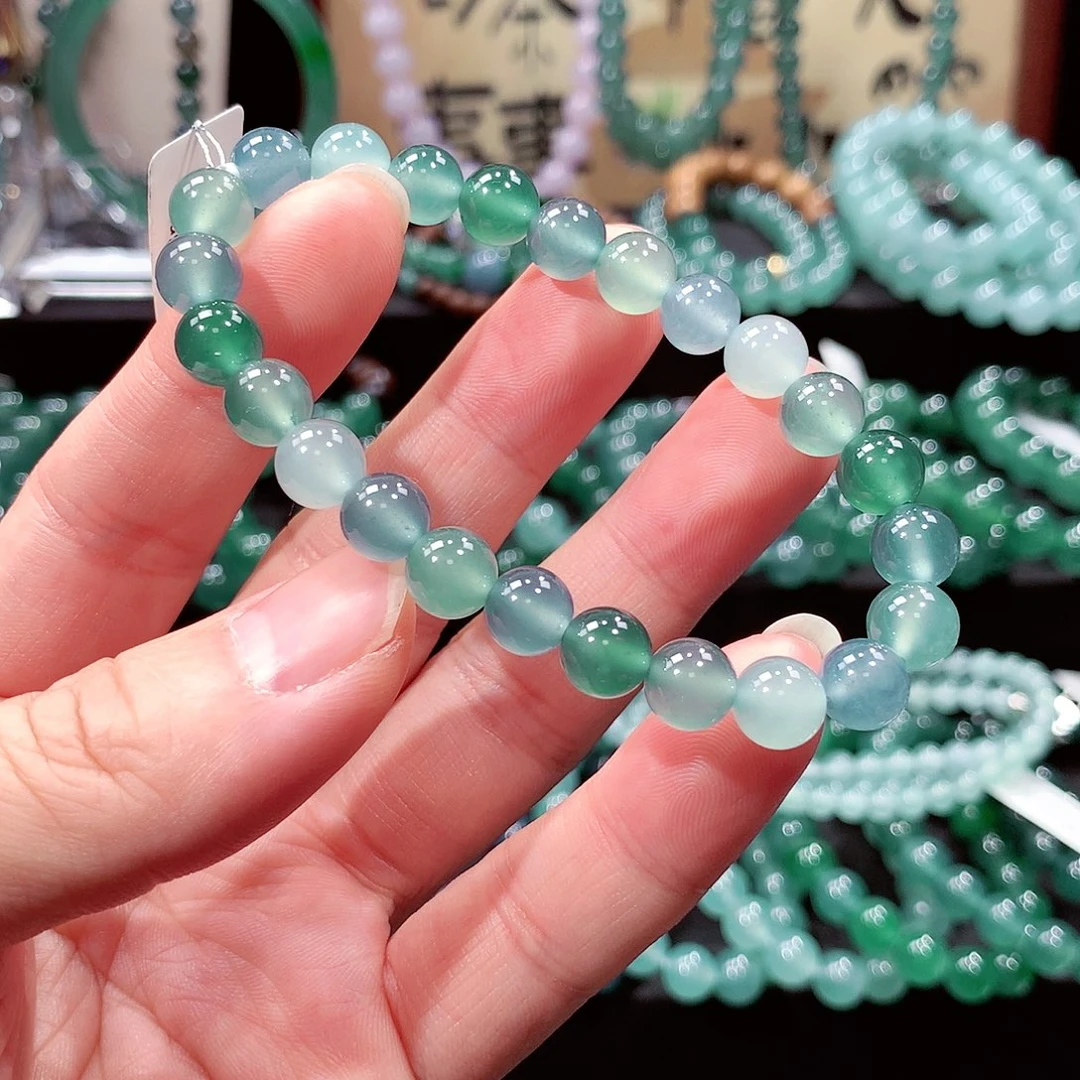 翡翠未镶嵌手链卡8