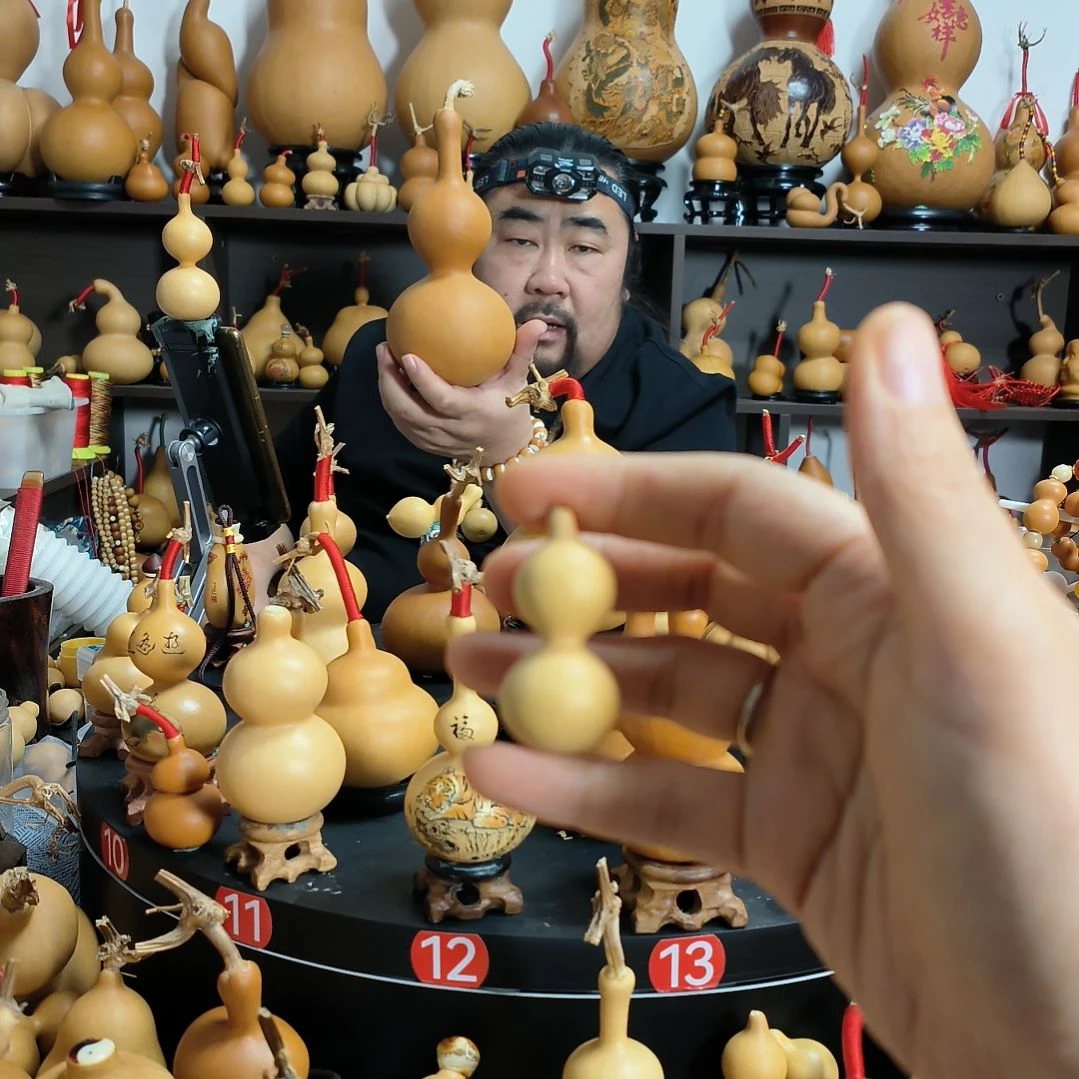 雨***定葫芦福禄双全手把件事