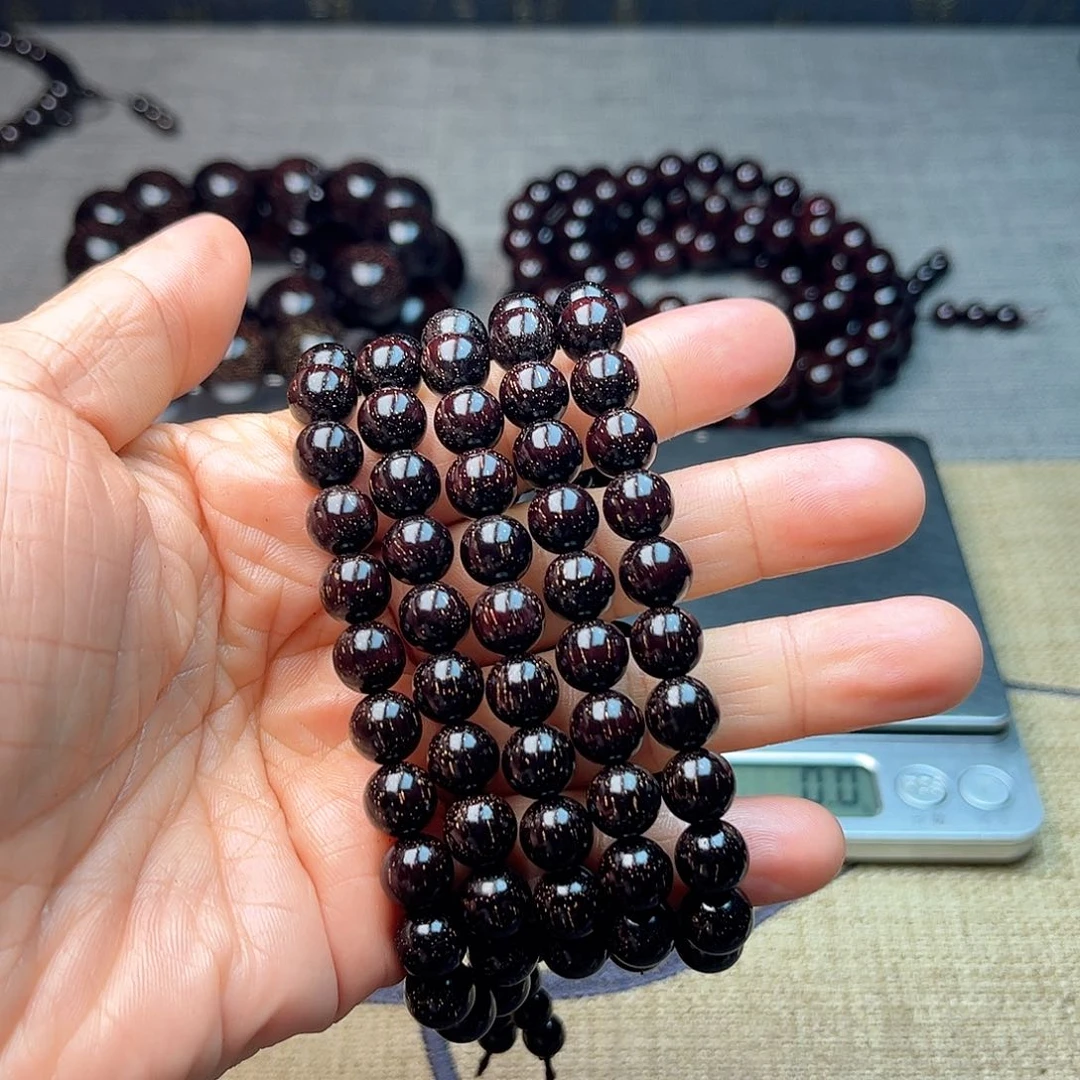 檀香紫檀（小叶紫檀）?****?0.8 108颗 爆星