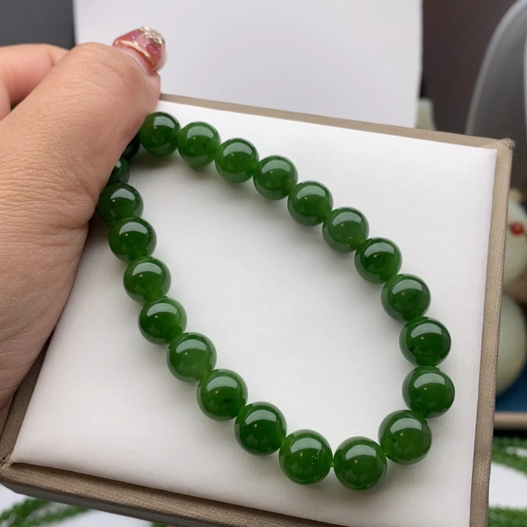 和田玉（碧玉）颈饰未镶嵌教*10