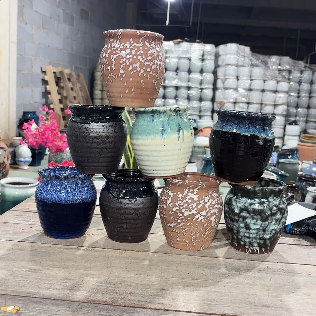 正品八个高12/10红陶