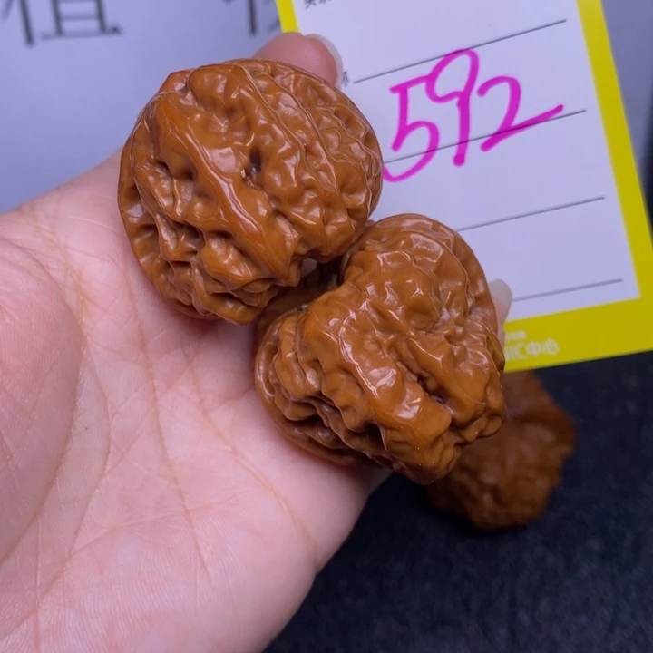 把件文玩核桃592/37.5蛤蟆头