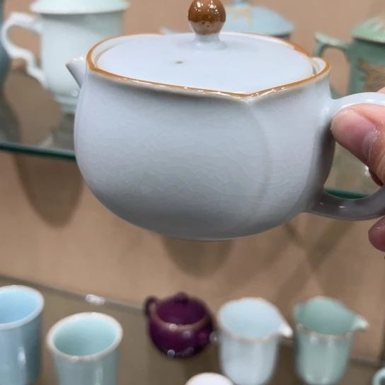 瓷片陶瓷茶具汝瓷茶具