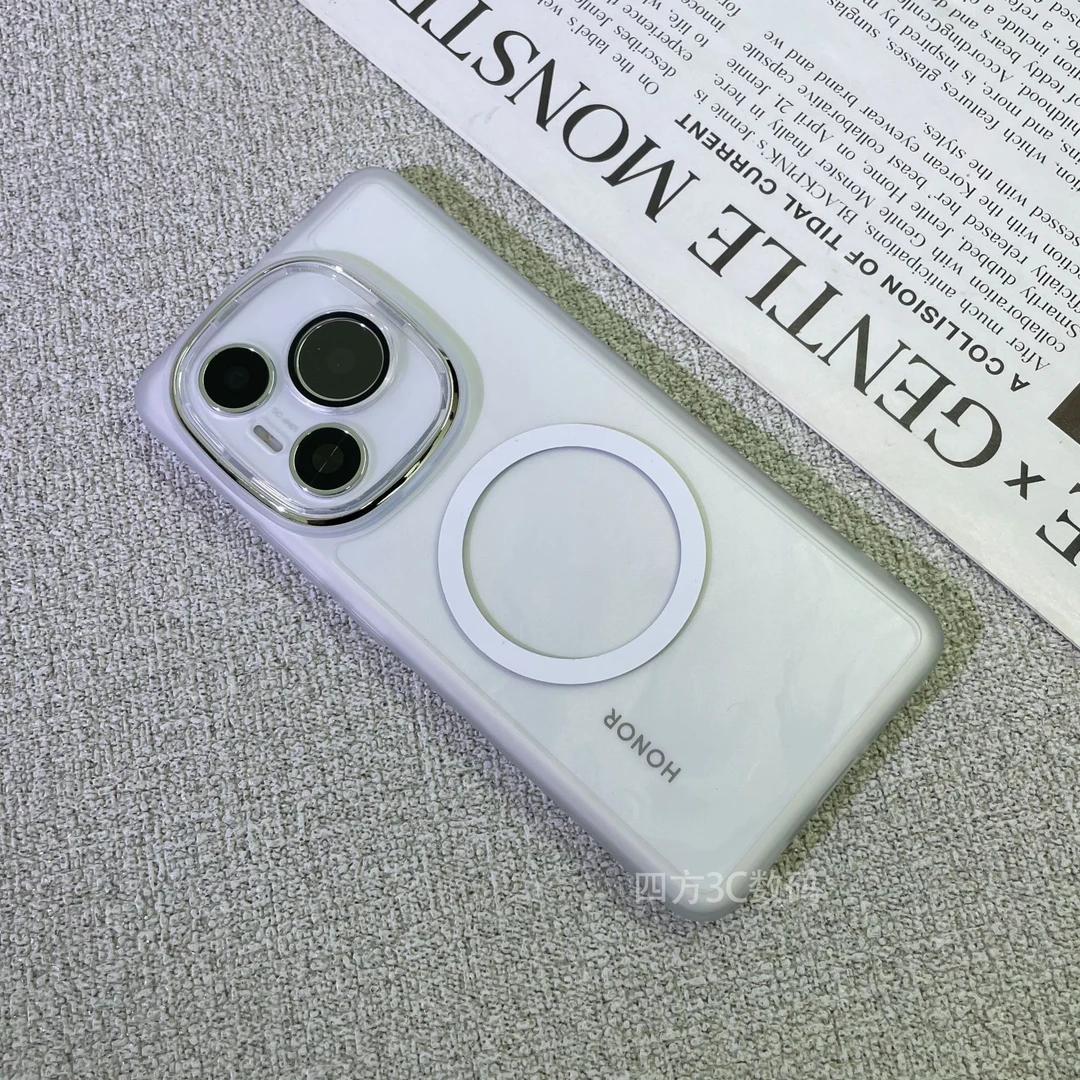 适用荣耀power手机壳自带镜头膜全包防摔软壳honorPower保护套透