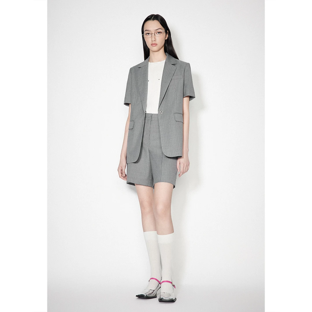 salt.p可颜气质时尚显瘦小香风小众宽松设计师休闲裤AC34320040