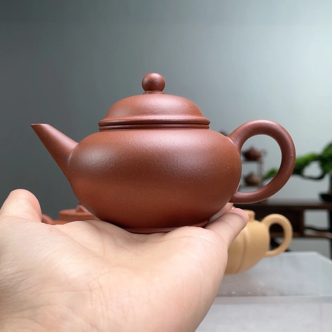【闪购商品】茶壶紫砂浅**珊底槽青水平容量150cc