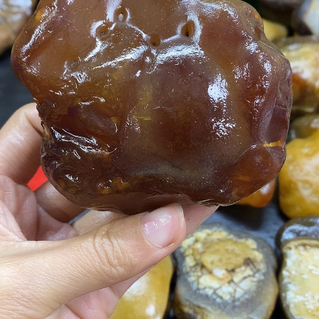玛瑙/玉髓未镶嵌手把件