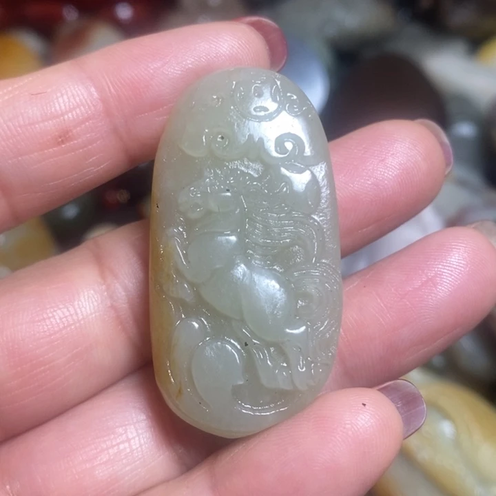 和田玉挂件未镶嵌