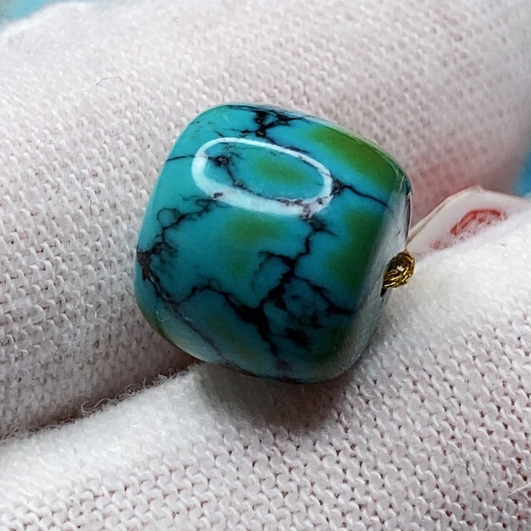 绿松石未镶嵌天然原矿 带武汉地大证书