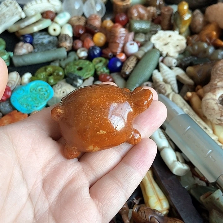 和田玉未镶嵌颈饰16