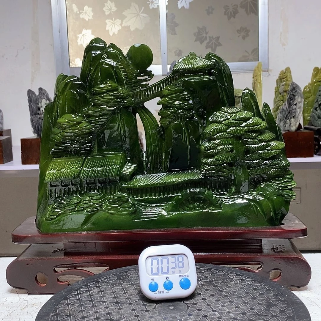 觉***༂玉玉未镶嵌居家办公摆件