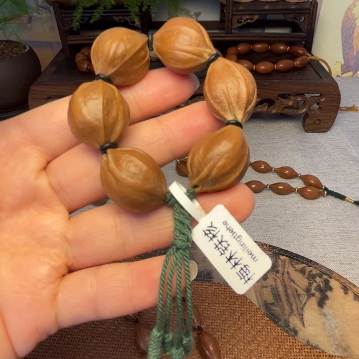 橄榄核手串/手链梅林铁四花2.0*2.6