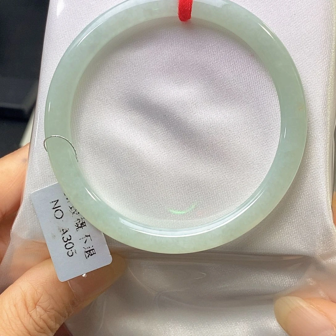 翡翠未镶嵌手镯54.6