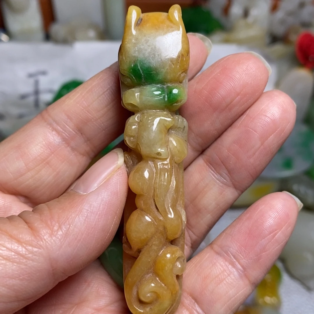 和田玉（糖玉）未镶嵌颈饰