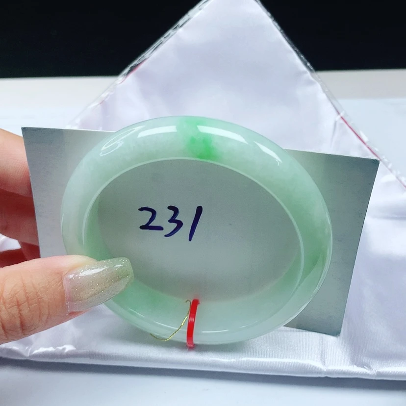 【闪购商品】翡翠手镯未镶嵌 正圈55+