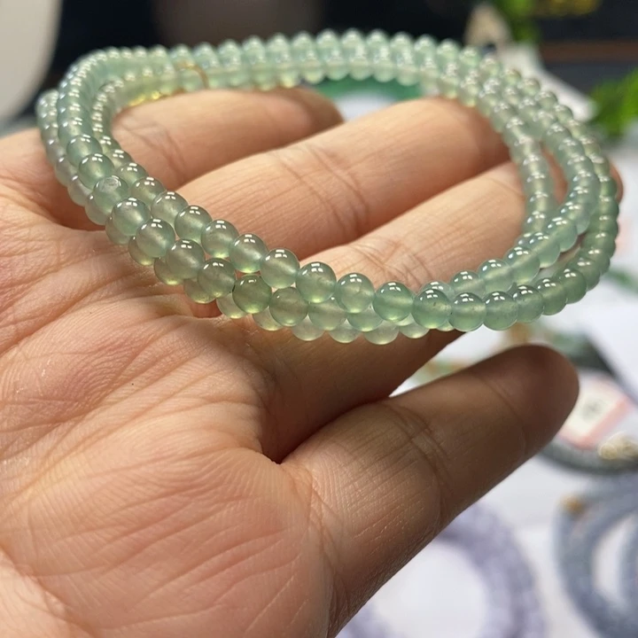 未镶嵌定制翡翠35卡4.0