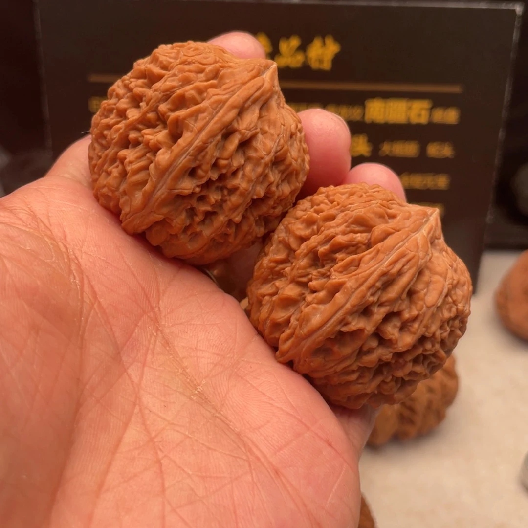 文玩核桃把件乄**乄36尺全品大蒜头