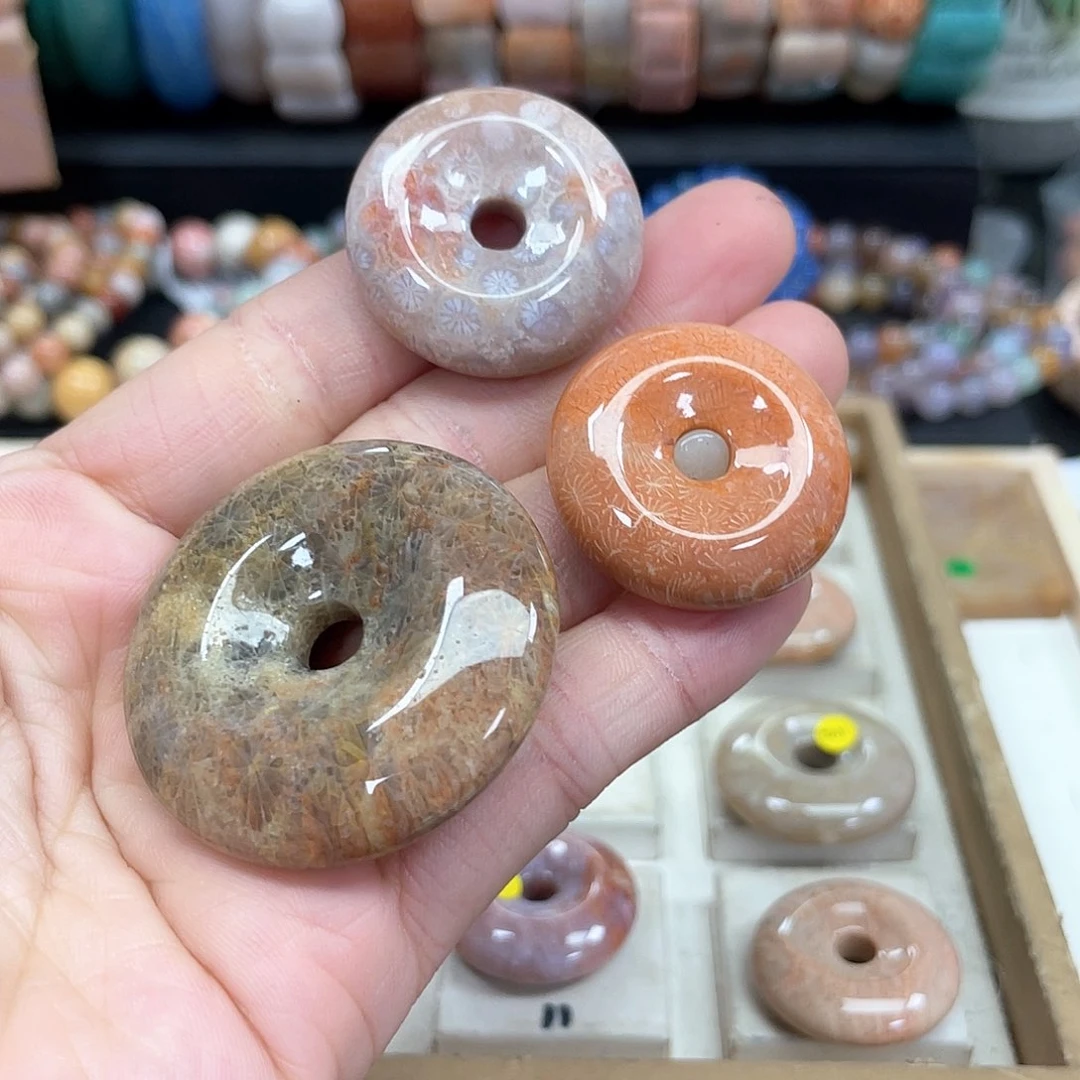 硅化珊瑚（珊瑚玉）手串未镶嵌迷*?975