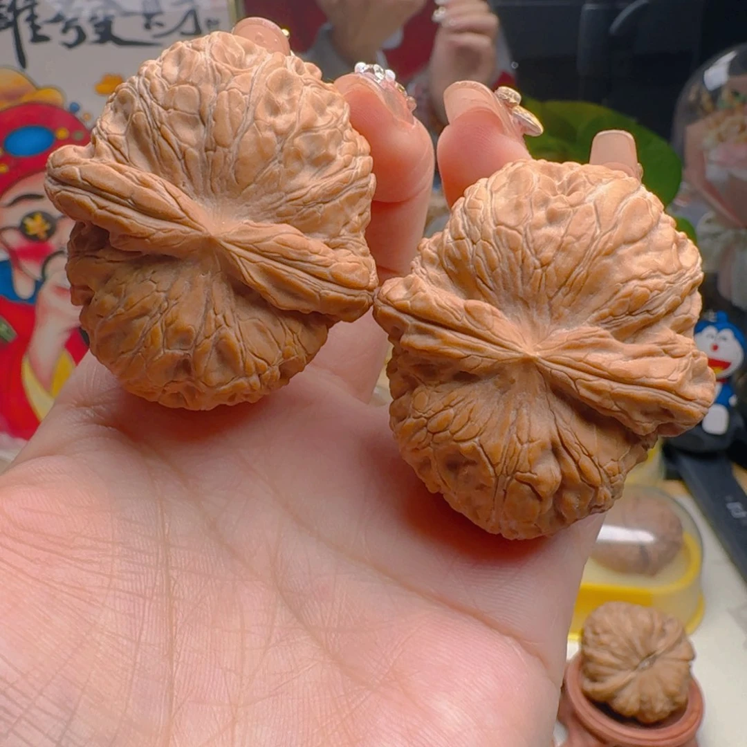 核桃把件45尺寸元宝