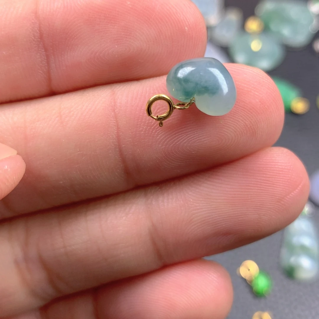 【闪购商品】翡翠18K金镶嵌颈饰翡翠