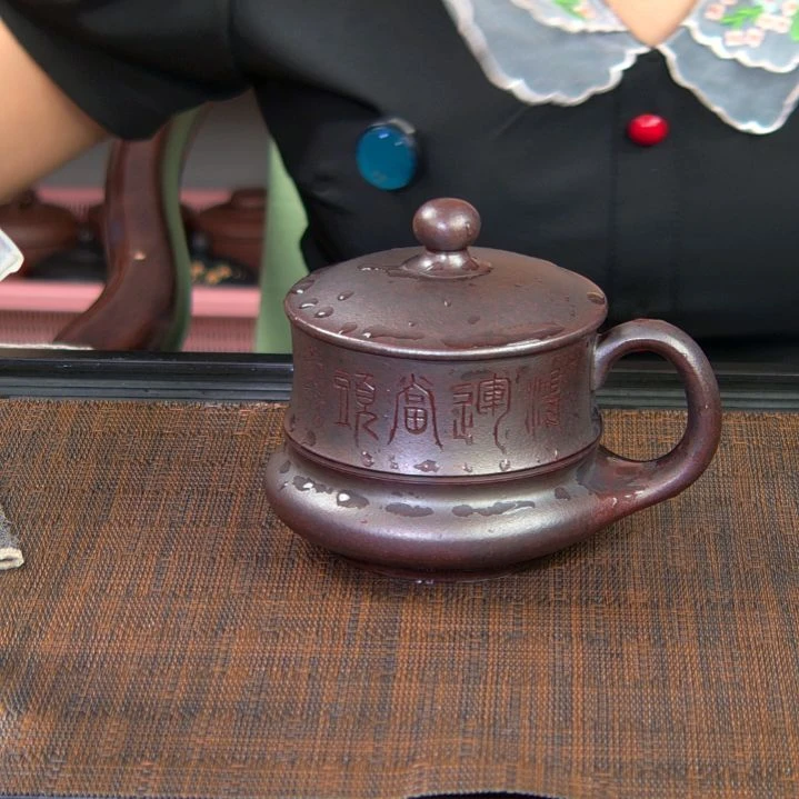 茶杯紫砂高货放漏