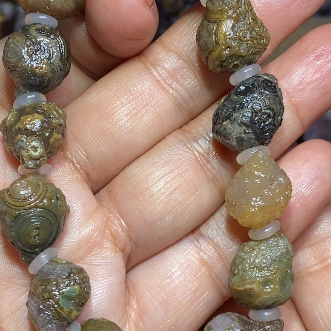 玛瑙/玉髓未镶嵌珠宝半成品