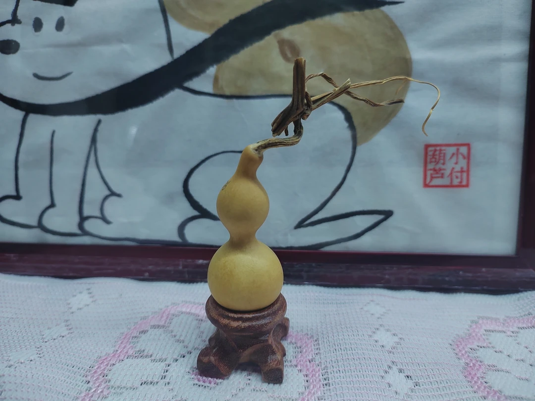 精品天津嘴绕指柔小葫芦（葫芦一物一图尺寸4-6cm）