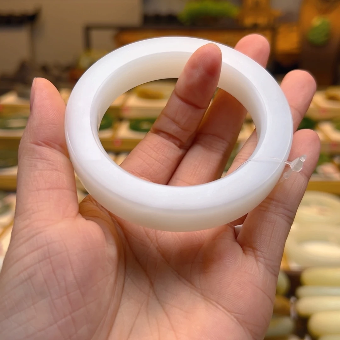 和田玉手链未镶嵌7