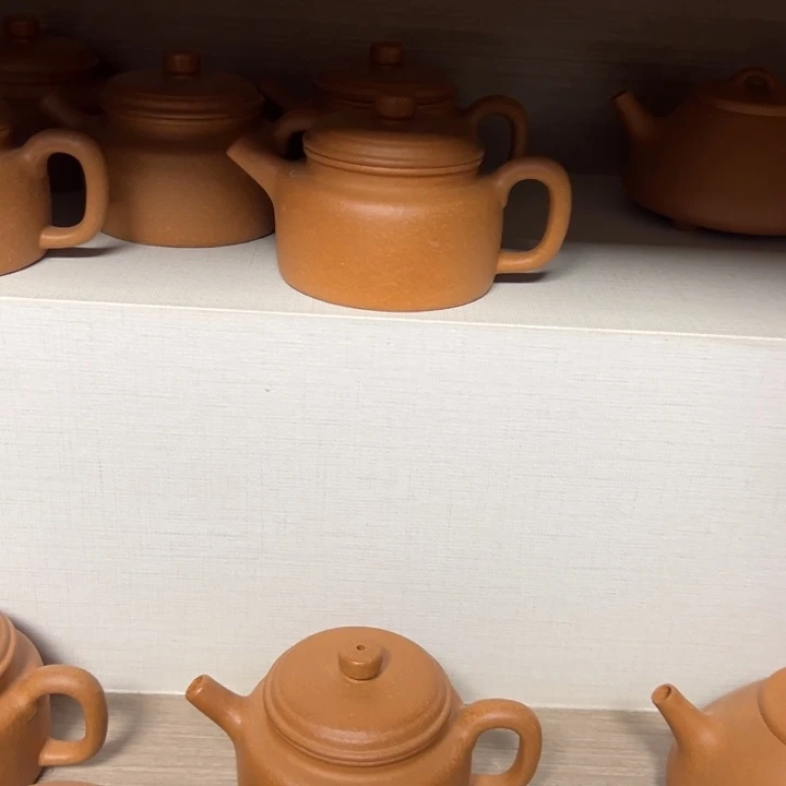 紫砂茶壶三点一线黄金段德钟125c