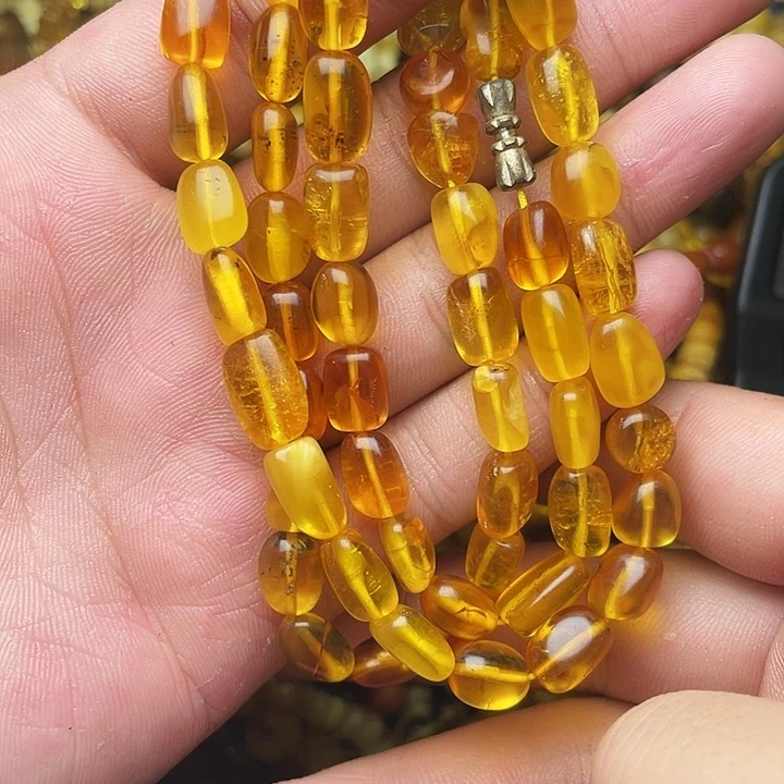 琥珀未镶嵌珠宝奇石
