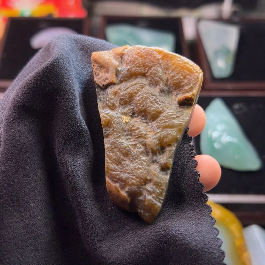 美***具定制翡翠未镶嵌缅甸天然翡翠材料