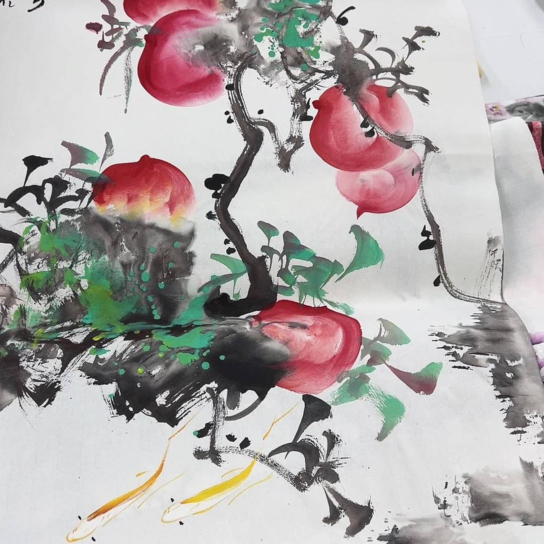 国画纯手绘作品欣赏