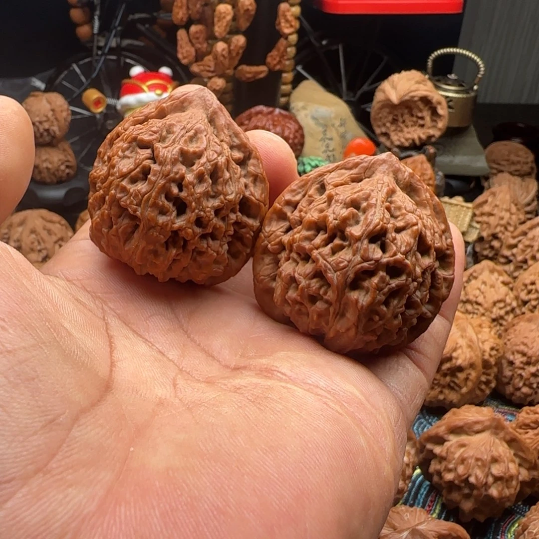 把件文玩核桃全品水龙纹42