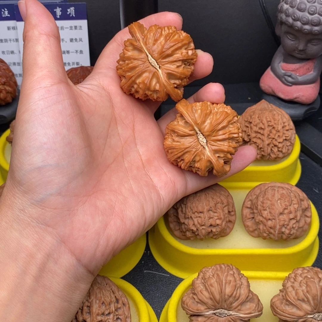 把件核桃48白狮子修
