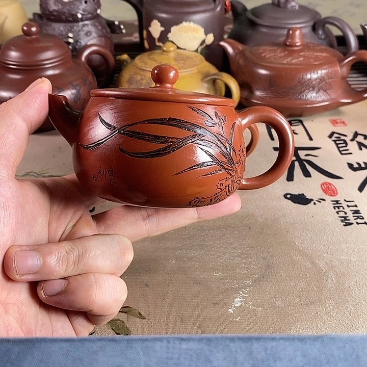 茶壶紫砂大*张紫砂的微瑕