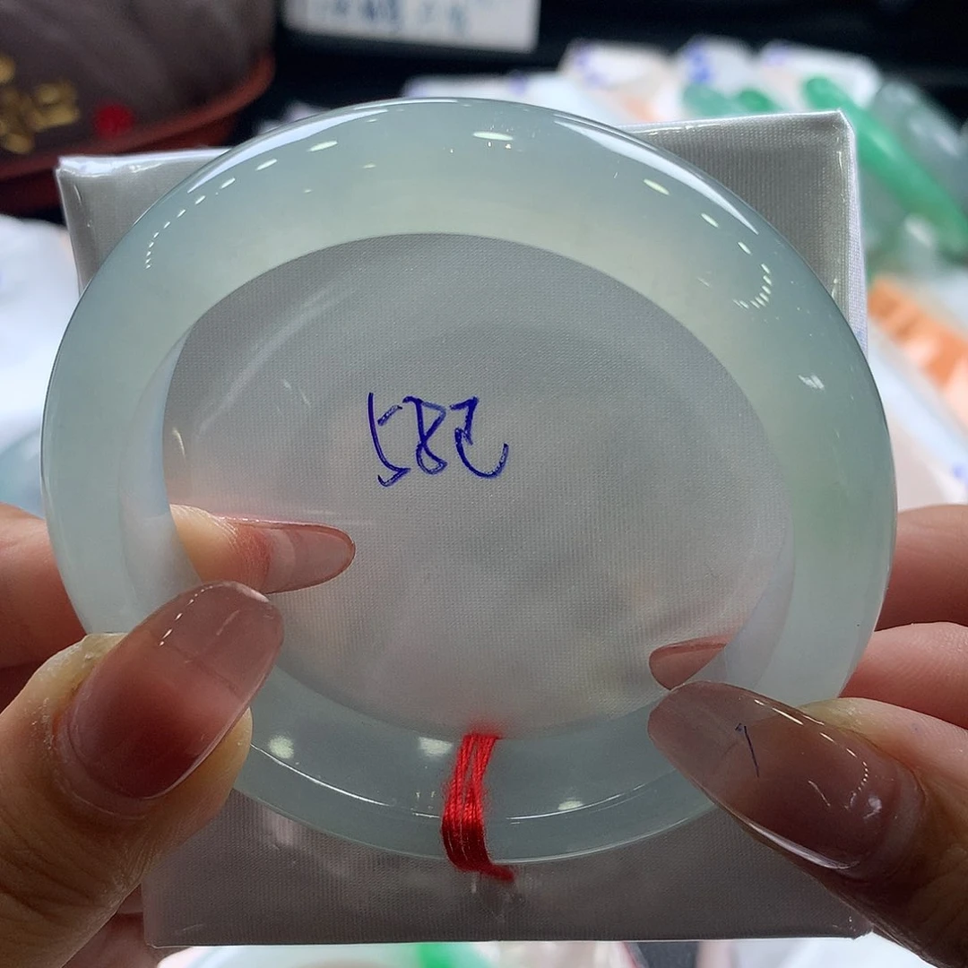 翡翠手镯未镶嵌58正