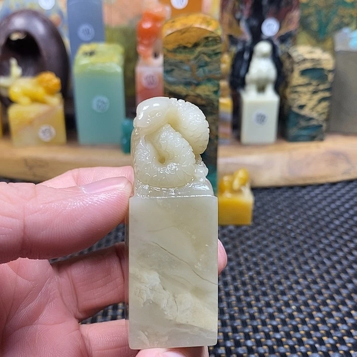 印石青田石老挝石