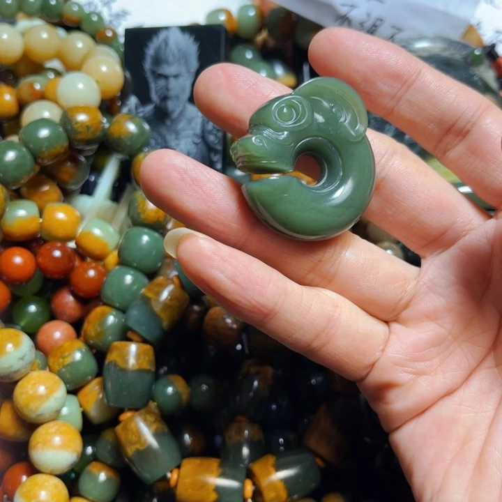 和田玉手链未镶嵌